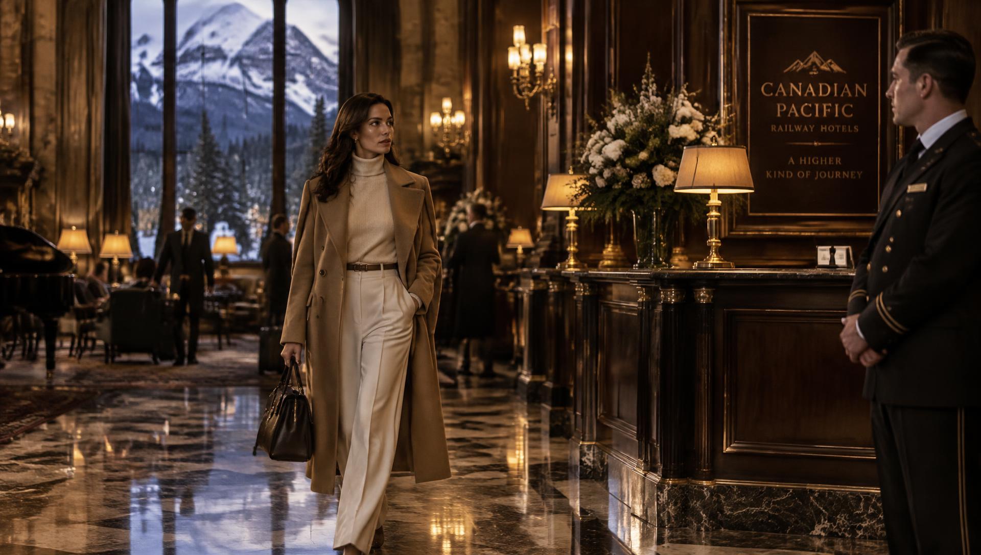 A grand hotel, quietly attended